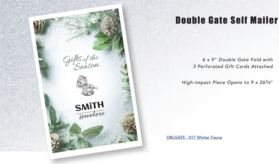 Double Gate Self Mailer