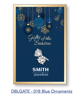 Blue Ornaments