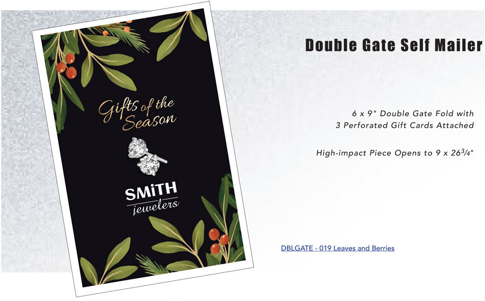 Double Gate Self Mailer