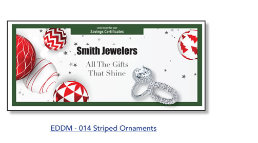 Striped Ornaments