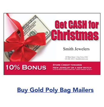 Buy Gold Poly Bag Mailers