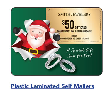Plastic Laminated Self Mailers