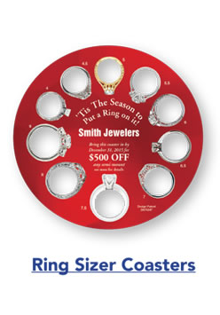 Ring Sizer Coasters