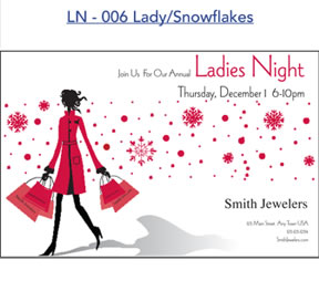 Lady/Snowflakes