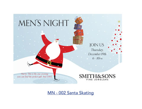 Santa Skating