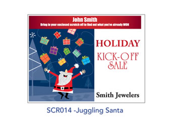 Juggling Santa