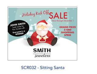 Sitting Santa