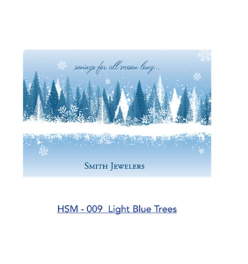Light Blue Trees